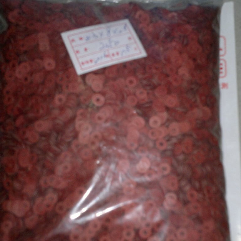 线路板专用红色纸质绝缘垫圈(片）、直径3MM绝缘红垫片