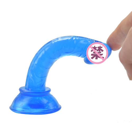 Mini small female fake jj color manual crystal simulation suction cup penis adult masturbation device sex supplies
