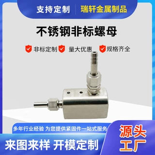工厂定制304/316不锈钢非标螺母厂家现货特种螺母非标异型螺帽