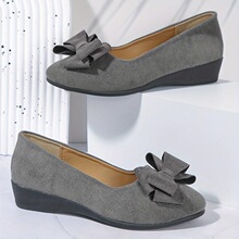 S 37506 Spring New Pointed Wedge Casual Shoes ��ͷ�¸�����Ь