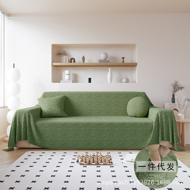 Plush universal winter sofa