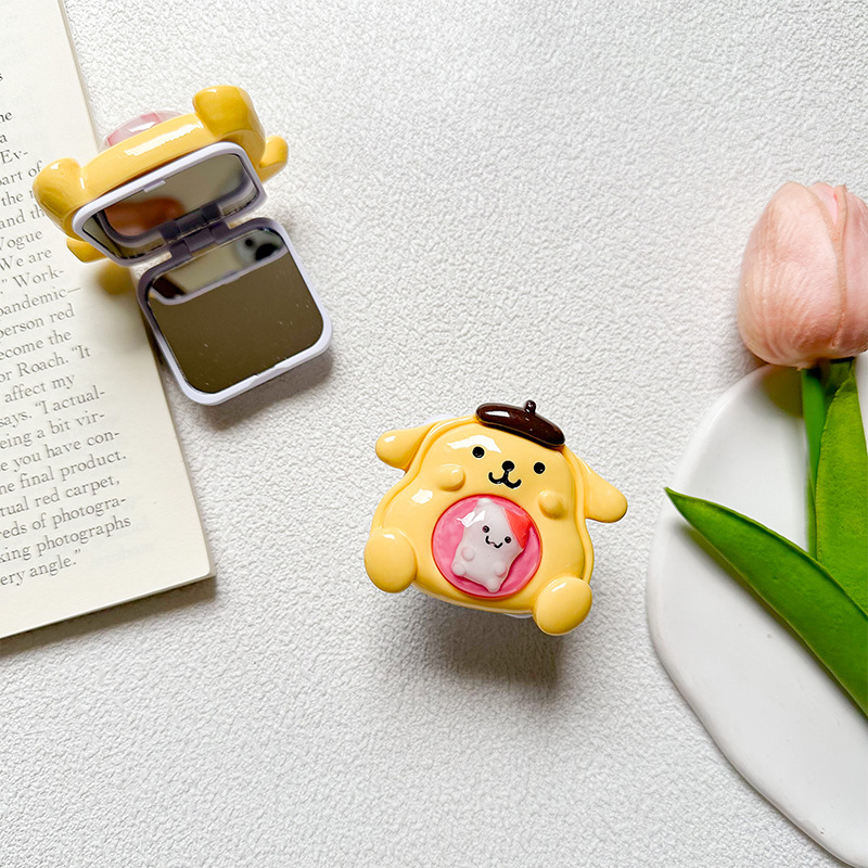 未标题-1_0009_翻盖镜子支架-卡通水晶球-小黄狗