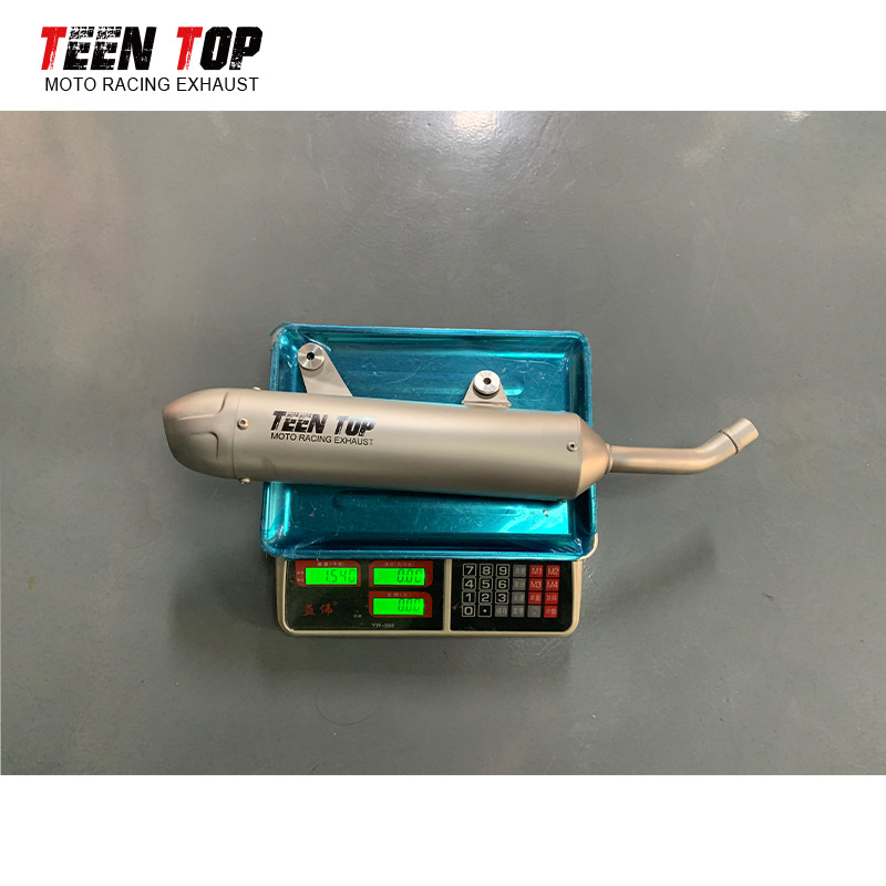Suitable for Yamaha YZ125 YZ125X stainless steel full exhaust pipe for YZ125 two-stroke motorcycle 2022 model