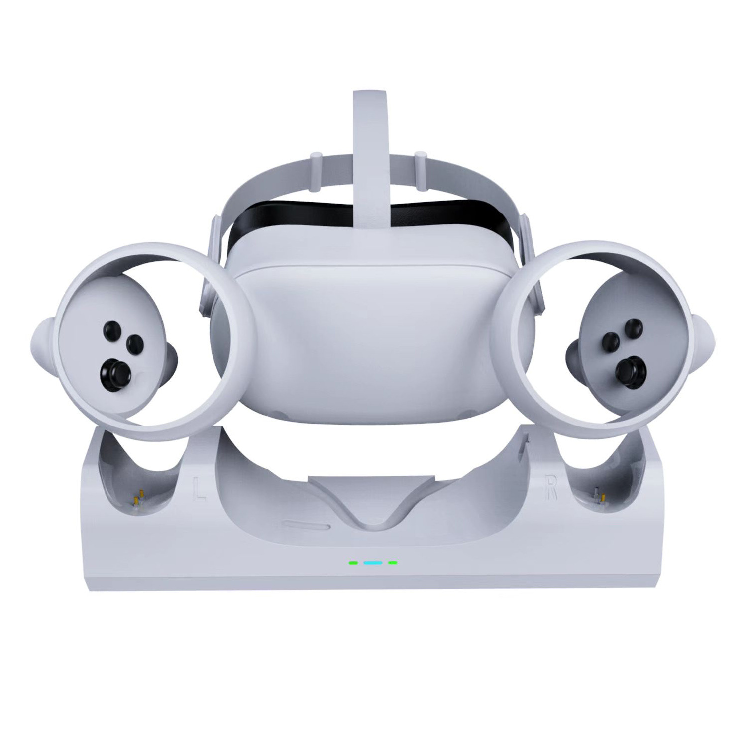 Oculus Quest 2 VR casco traje de carga VR de almacenamiento base de carga juego accesorios periféricos