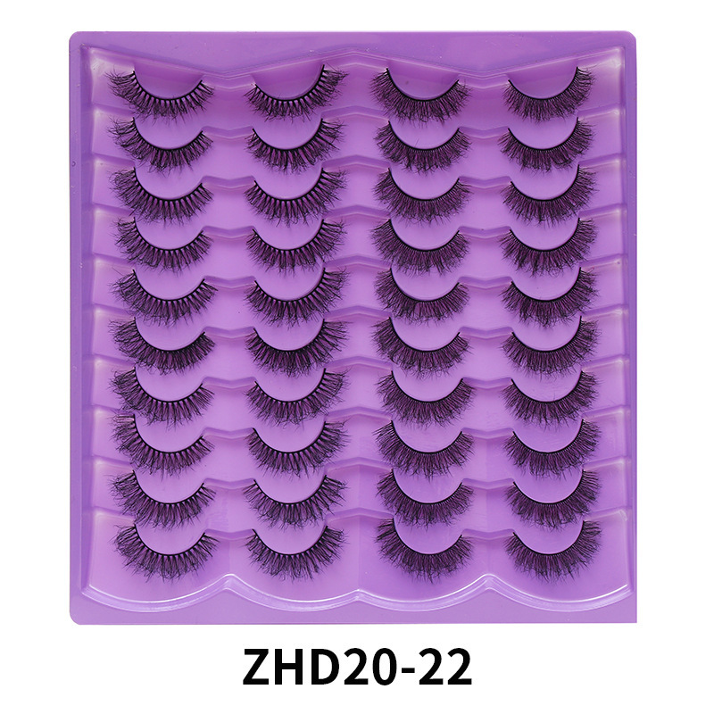 Dingsen偽まつげクロスボーダー安定供給源20対のヘアまつげ|undefined
