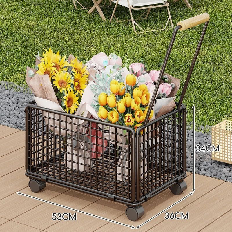 Universal Foldable Camping Trolley For Picnic And Off-road Travel_voghion.com