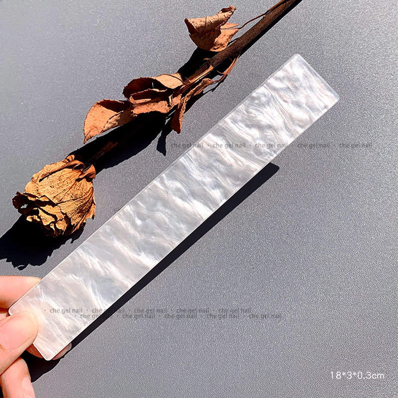 Herramientas de uñas japonesas Shell fritillary patrón paleta tablero de visualización Esmalte de uñas pegamento fototerapia pegamento paleta tira de visualización