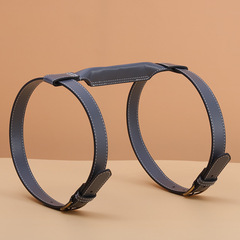 Yiwu manufacturer blanket leather handle blanket air conditioner quilt packaging belt pu blanket binding belt hand strap