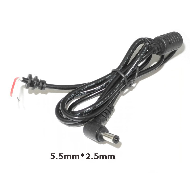 Cable connector line DC socket charger adapter plug suitable for Samsung, HP, Asus and other power cables
