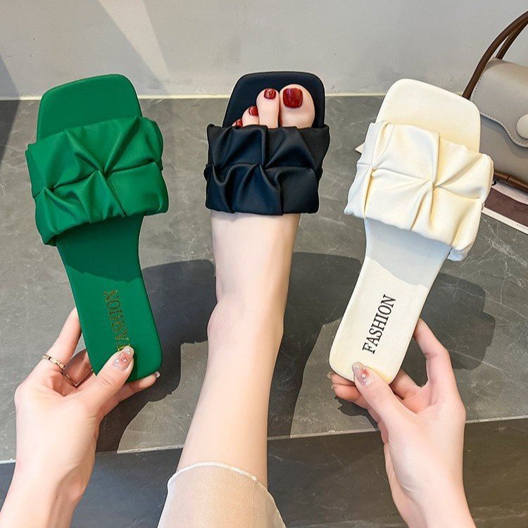 Bayanlar Kadın Parmak arası Terlik Plaj Partisi Sentetik Kumaş Su Geçirmez_voghion.com