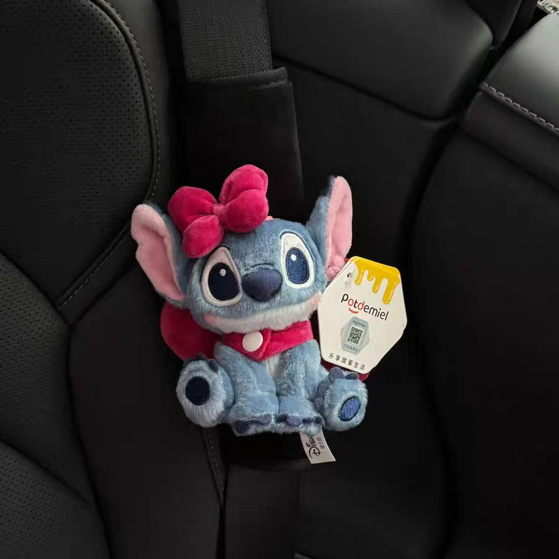 本物のストーミー・ビースト スティーバンカーインテリア かわいい人形 車の肩パッド 安全ベルト装飾 ギフト|undefined