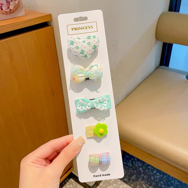 Pinzas para el cabello para bebés, pinzas para el cabello con dibujos animados para niñas, pinzas para el cabello con flequillo lateral, horquillas, accesorios para el cabello para niños