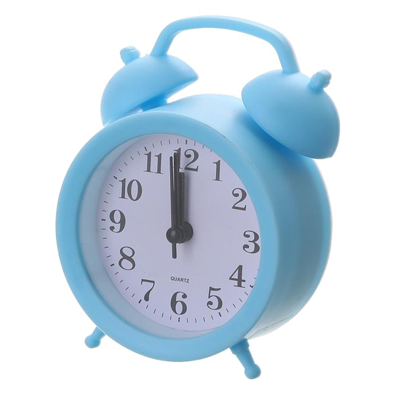 Creative Cartoon Alarm Clock, Bedroom Bedside Small Alarm Clock, Smart Living Room Plastic Clock, Student-Specific Decorative Small Desk Clock