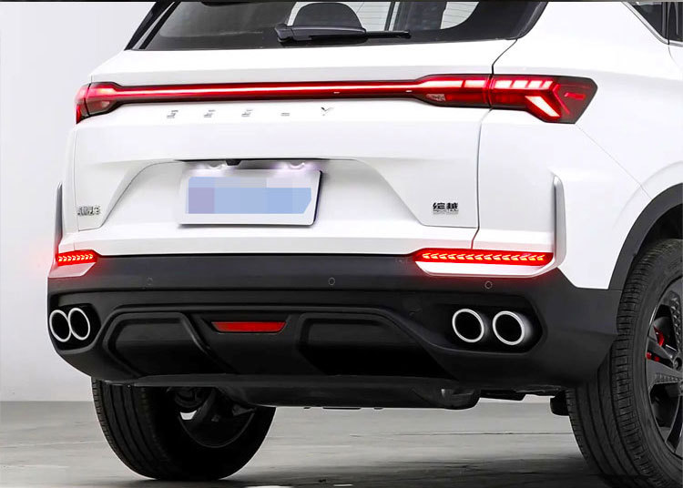Suitable for 25 Geely Binyue L Rear Bumper Lights Proton X50 Modified Led Brake Lights Streamer Tail Lights