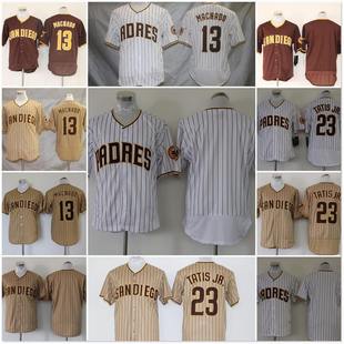 Wholesale San Diego Padres [San Diego Padres] 13# 23# fans embroidered baseball uniform