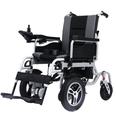 Electric Wheelchair Manufacturers Fully Automatic Intelligent Wheelchair Front-Drive Folding Lightweight Four-Wheel Scarer for the Elderly and Disabled (Qatlanan elektrik velosipedlər) - 24v12a-lead-acid-battery