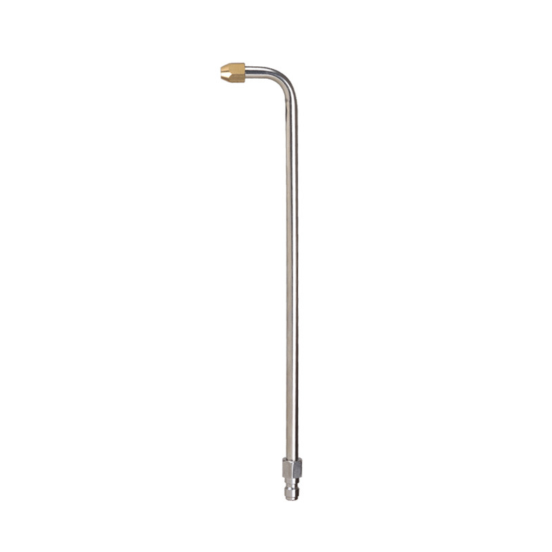 Fábrica al por mayor lavadora de automóviles de alta presión pistola de agua varilla curva extendida boquilla en forma de abanico 25/90 grados en forma de U limpieza accesorios de ángulo muerto image 11