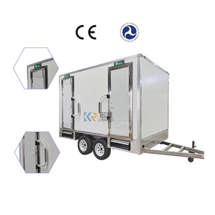 Mobile Bathroom, Outdoor Mobile Toilet, Scenic Spot Camper, Ecological and Environmentally Friendly Public Toilet Trailer