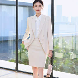 高端西装套装女春秋高级面试正装职业气质酒店经理前台工装工作服