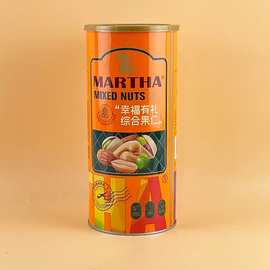 MARTHA幸福有礼综合果仁花生豌豆扁桃仁混合什锦坚果干炒货零食品