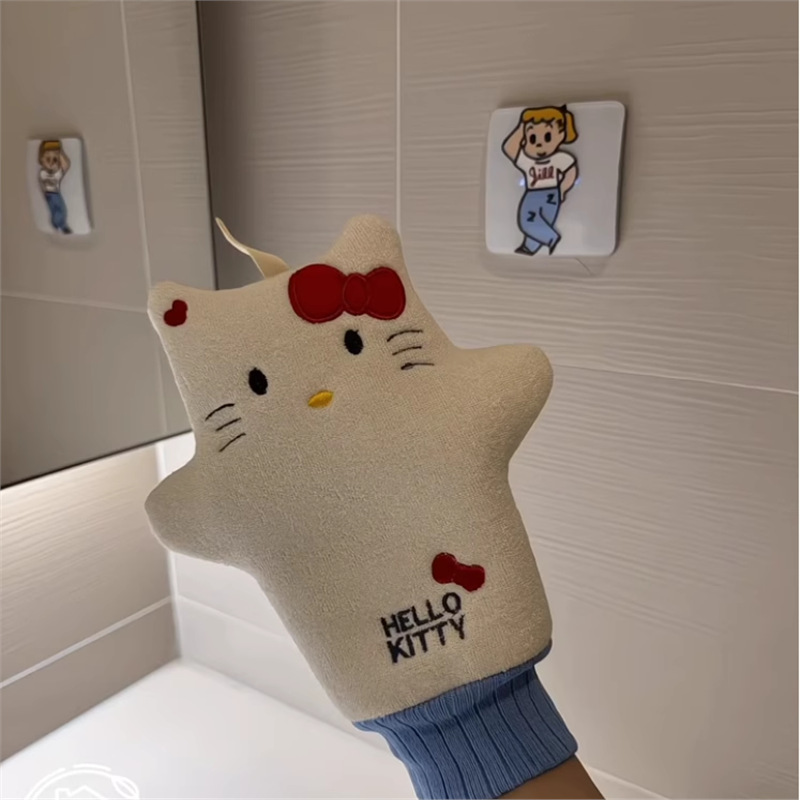 ハローキティ バスタオル 浴室用 ガールズハート バス用品 子供用バスタオル 肌を傷つけない ベビースペシャル|undefined