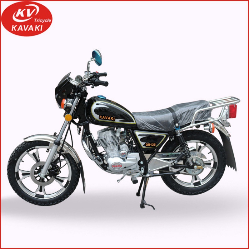 LVKA外贸工厂出口 125CC燃油发动机 成人载人汽油两轮摩托车