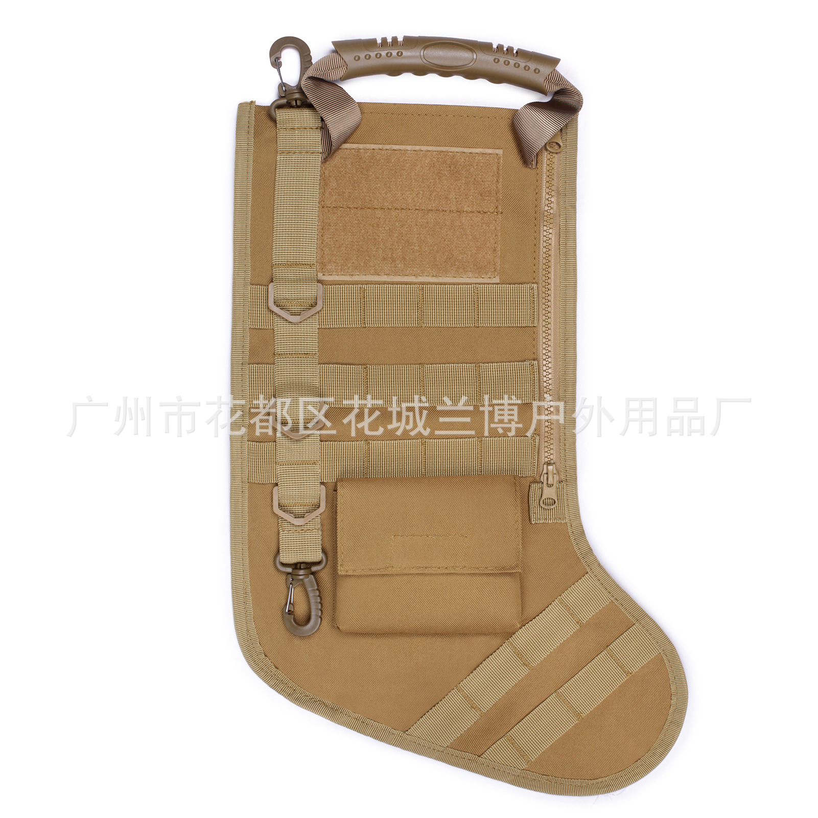 Tactical calcetines de navidad MOLLE bolsa militar paquete de accesorios de almacenamiento bolsa de navidad calcetines colgando adorno deportes al aire libre para adultos