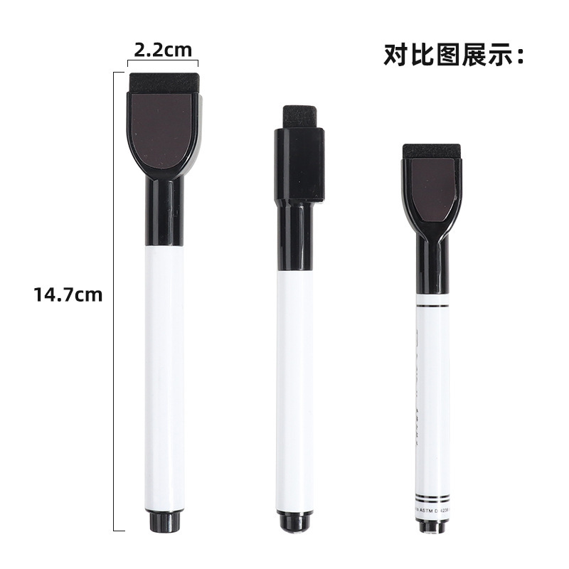 カスタムロゴカラーの白いペンの磁気は大容量の子供の絵画を拭くことができます。|undefined