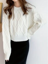 X 90221 Candy Color Knit Sweater �ǹ�ɫë�� ����ѷ�羳ŷ����