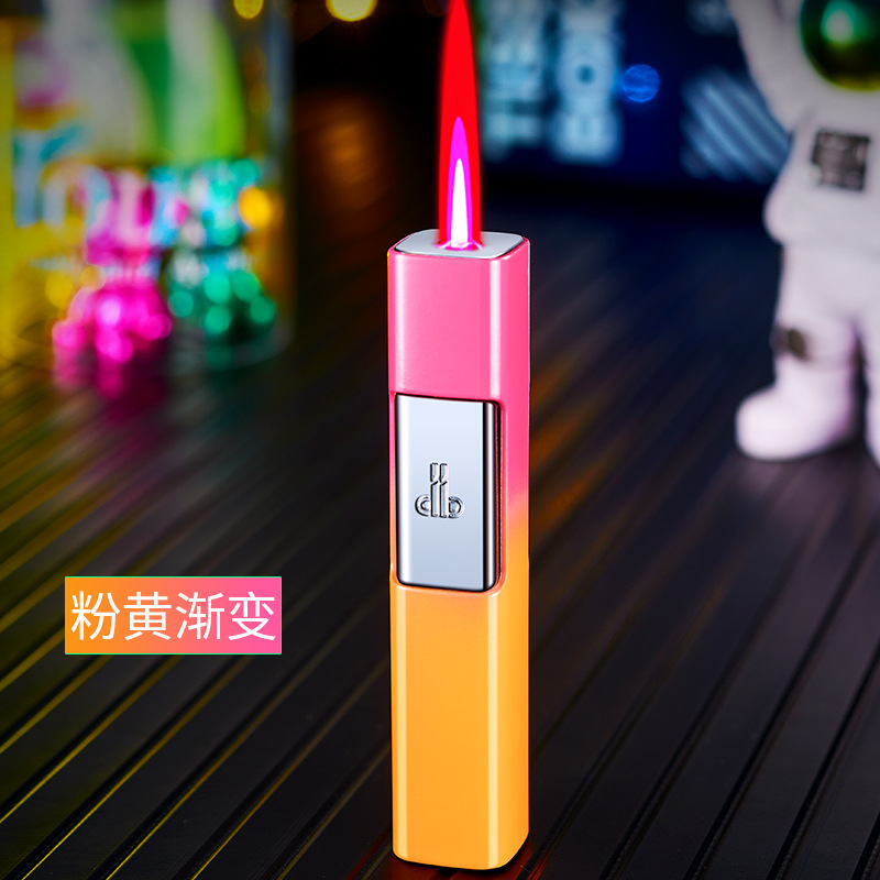 Pink yellow gradually changes