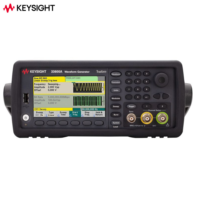 是德33612A波形信号发生器33611A发生器33621A原安捷伦120MHz带宽