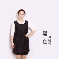 Korean Style Waterproof Home Apron Fashion Model Cleaning Beauty Nail Work Kitchen Cleaning Korean Style Vest Apron