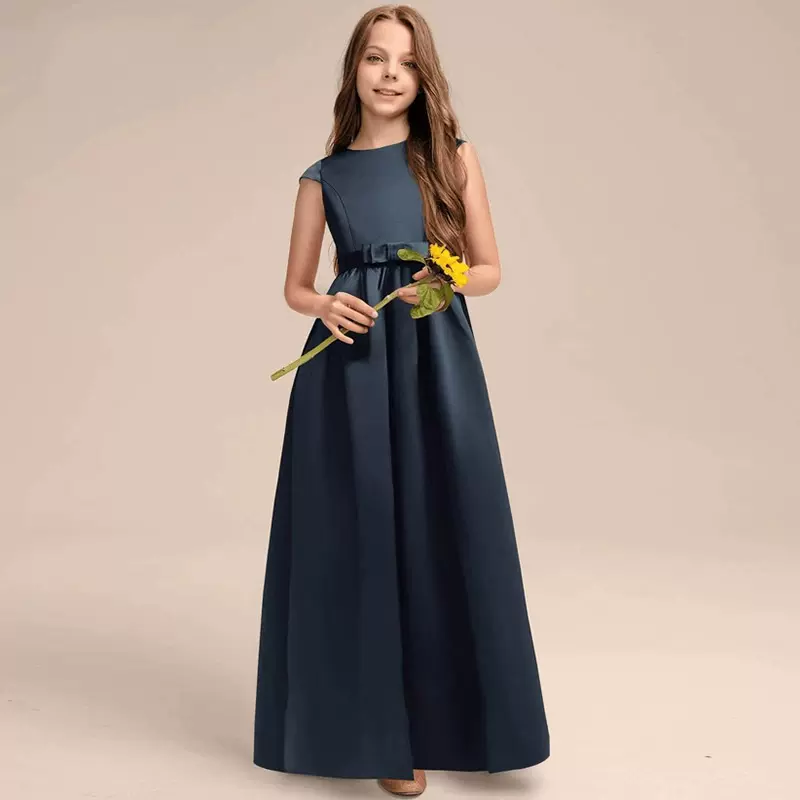 儿童钢琴演出晚礼服优雅女童小主持人公主裙小女孩花童礼服高级感