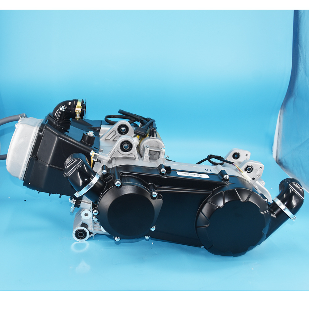 Jinlong GY6 230cc 1P65YML engine with stepless transmission, reverse gear, and balance shaft for ATV and go-kart