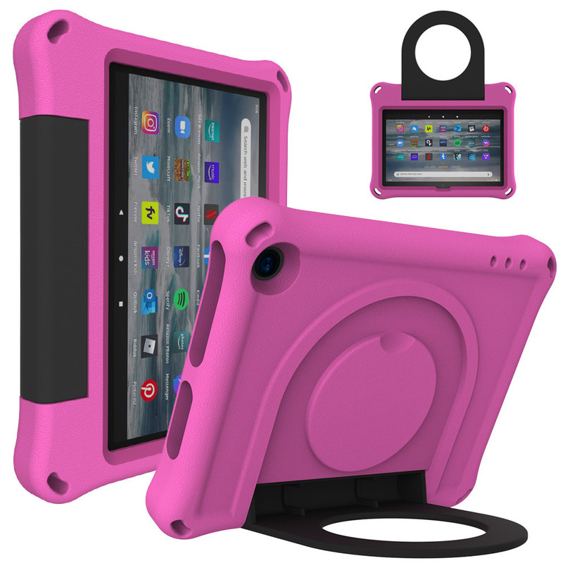 Suitable for Samsung Galaxy Tab A8 10.5 X200 Kidsren's Anti-Fall Tablet Protective Cover Pull Ring