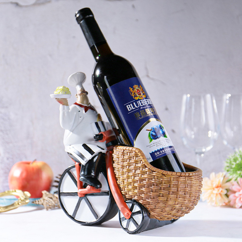 Cross-Border Chef-Style Wine Rack, European-Style Swan Wine Rack, Home Living Room Wine Cabinet, Entryway Tv Cabinet, Storage Tabletop