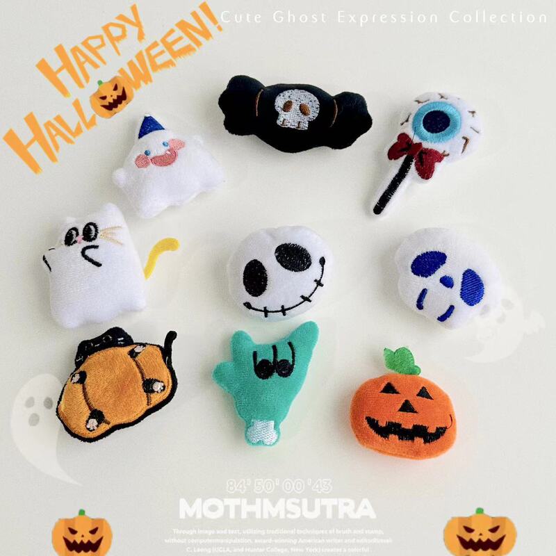 Halloween Cartoon Ghost Skull DIY Brooch Accessories Plush Accessories Scarf Socks Clothing Accessories Original Batch Halloween Cartoon Ghost Skull DIY Brooch Accessories Plush Accessories Scarf Socks Clothing Accessories Original Batch