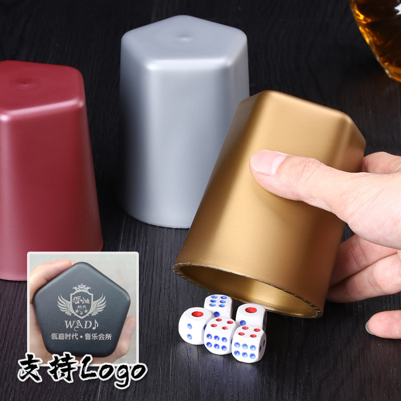 Wholesale Bar Ktv Straight Color Cup Dice Dice Cup Trademark Logo Dice Sieve Cup Set Shaker Cup Plastic Throwing Cup Wholesale Bar Ktv Straight Color Cup Dice Dice Cup Trademark Logo Dice Sieve Cup Set Shaker Cup Plastic Throwing Cup