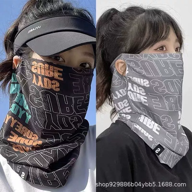 Дышащая солнцезащитная маска для мужчин и женщин нагрудник для верховой езды