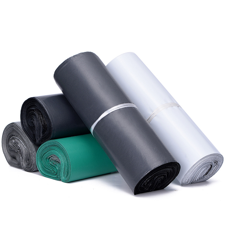 Bolsa exprés blanca gruesa, bolsa rota impermeable de 12 seda, embalaje negro, producción de lotes grandes, venta al por mayor, extra gruesa