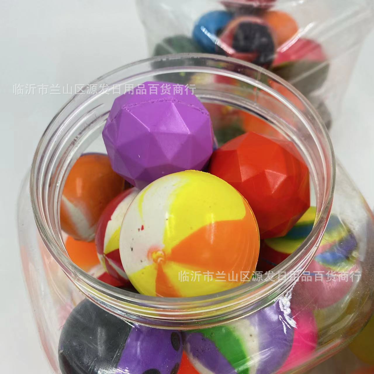Pelota de rebote de goma Bola de salto sólido espalda Paddle relleno de juguetes para mascotas para niños máquina de giro al por menor especial