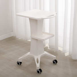 0美容仪推车水光针美容仪器台式底座置物架移动美甲支架小推美肤