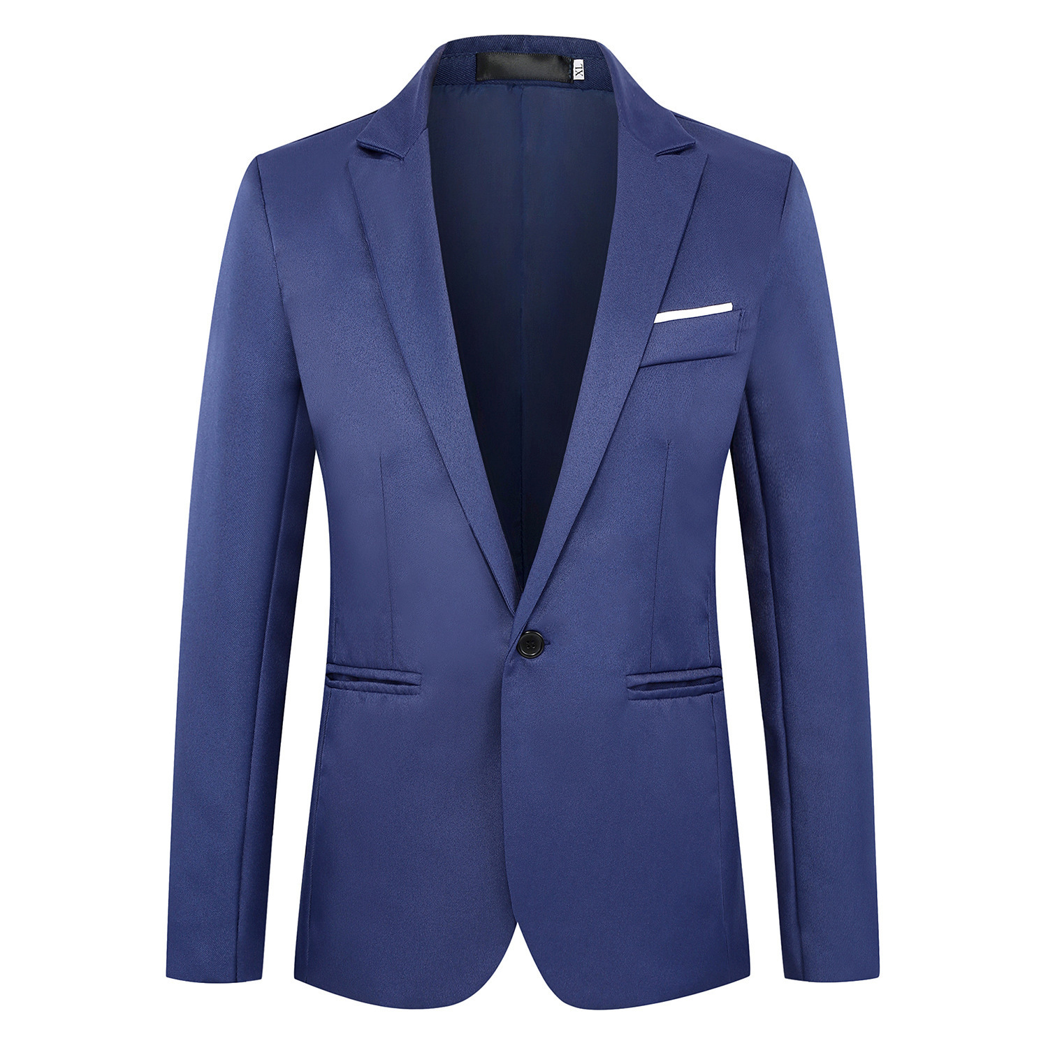 2024 primavera y otoño nueva moda para hombres, un botón, chaqueta de traje pequeño casual, chaqueta, traje coreano, cabello de una pieza