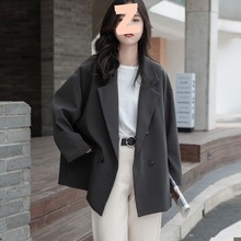 西装外套女春秋季2025款韩版宽松设计感小众气质休闲港味西服上衣