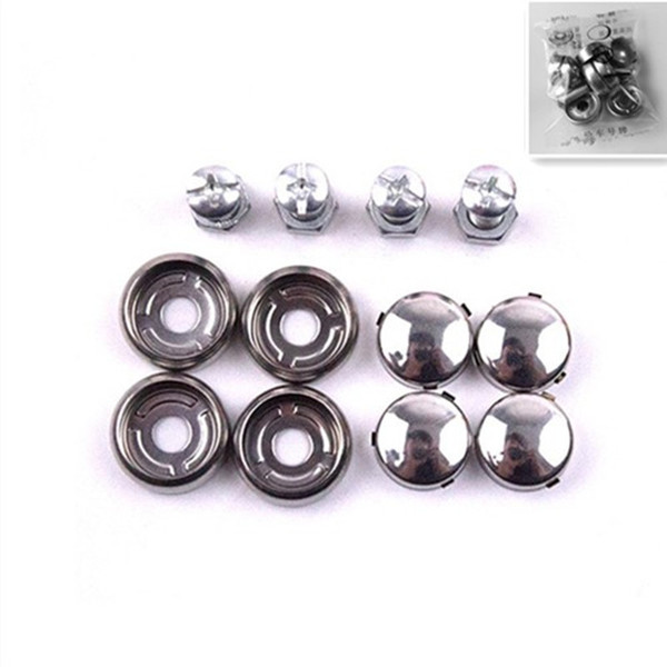 500 sets of logistics license plate frame fixed screw buckle nut…
