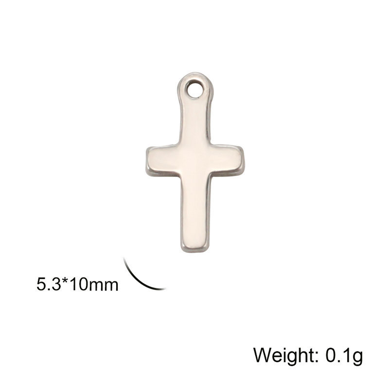 Solid cross (steel color)