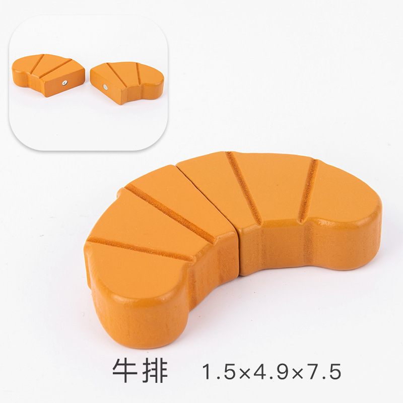 Los niños juegan casa cocina juguetes madera magnética verduras y frutas cortar madera frutas y verduras a granel traje al por mayor