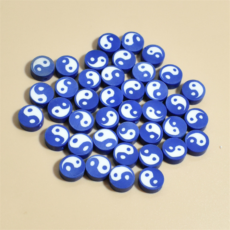 100 PCS/Package Soft Clay Gossip Beads display picture 5