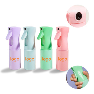 Amazon hot selling new hair tools cleaning Barber continuous pressing hair sprinkler uniform delicate spray bottle