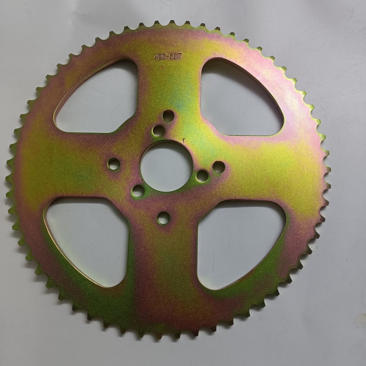 420/40/5/60 Tooth Sprocket with Inner Hole 40mm 7 Holes or Inner Hole 37 6 Holes